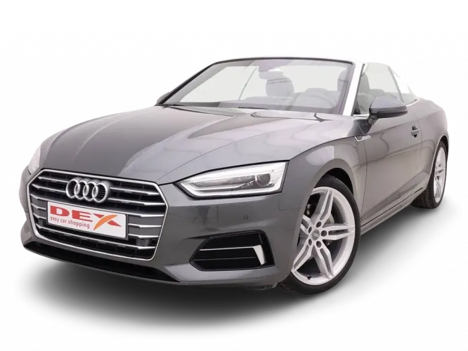 Audi A5 2.0 TDi 190 S-Tronic Cabrio Sport + GPS + Leder/Cuir Image 1