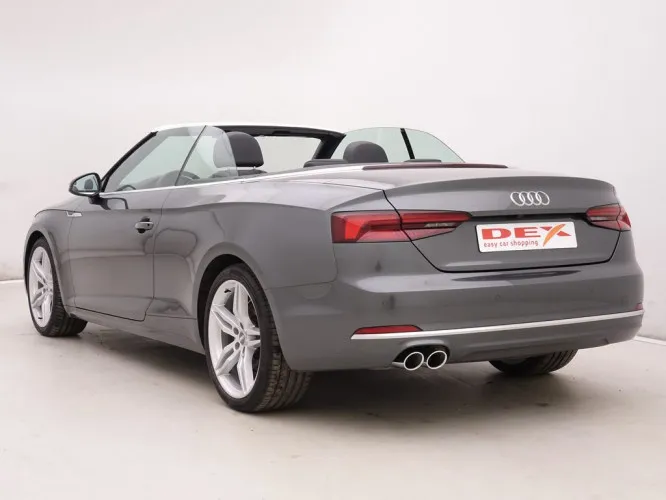 Audi A5 2.0 TDi 190 S-Tronic Cabrio Sport + GPS + Leder/Cuir Image 4